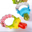Minitree Baby Vegetable And Fruit Feeding Silicon Pacifier 10m Plus (Made in China) (Multicolor) image