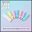 Minnie Cartoon Photo Highlighter Pen 6 Pcs 1 Box image