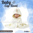 Mitu Home And Curtain Baby Cap Hooded Cotton Towel image