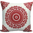 Mitu Home and Curtain Cushion Cover 100 Percent Cotton 16×16 Inch Washable Zipper 1 Pc image