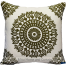 Mitu Home and Curtain Cushion Cover 100 Percent Cotton 16×16 Inch Washable Zipper 1 Pc image