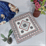 Mitu Home and Curtain Cushion Cover 100 Percent Cotton 16×16 Inch Washable Zipper 1 Pcs image