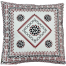 Mitu Home and Curtain Cushion Cover 100 Percent Cotton 16×16 Inch Washable Zipper 1 Pcs image