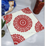 Mitu Home and Curtain Cushion Cover 100 Percent Cotton 16×16 Inch Washable Zipper 1 Pc image