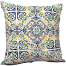 Mitu Home and Curtain Cushion Cover 100 Percent Cotton 16×16 Inch Washable Zipper 1 Pc image