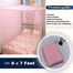 Mitu Home and Curtain Floral Magic Mosquito Net 6x7 Feet King Size Cream image