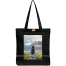 Mitu Home and Curtain Premium Zipper Canvas Tote Bag Trendy Women Shopping University And College Bag image
