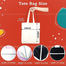 Mitu Home and Curtain Premium Zipper Canvas Tote Bag Trendy Women Shopping University And College Bag image