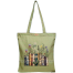 Mitu Home and Curtain Premium Zipper Canvas Tote Bag Trendy Women Shopping University And College Bag image