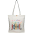 Mitu Home and Curtain Premium Zipper Canvas Tote Bag Trendy Women Shopping University And College Bag image