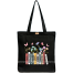 Mitu Home and Curtain Premium Zipper Canvas Tote Bag Trendy Women Shopping University And College Bag image