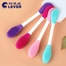 Mixing And Blackhead Remover Silicone Face Cleaning Brush -1pcs image