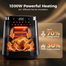 Miyako AF-6012 Air Fryer Digital Control Panel – 7 Ltr image