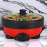 Miyako Double Pot Multi cooker, Electric Curry Cooker With Double Pot, Removable non-stick pan, Automatic cooking and warming system MC-500D (5.5 LTR) image