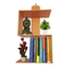 Modern S-Shape Bookshelf image