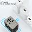 Momax 1-World 20W 3-Port Plus AC Travel Adapter UA11 image