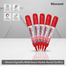Monami Sigmaflo White Board Marker Round Tip 6Pcs image