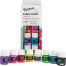 Mont Marte 8 Fabric Color Box, 20ml Paint Set for Fabric Painting and Design image