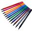 Mont Marte Fine Tip Markers, Vibrant Colors with 0.4mm Fine Line Point - 12 Colour Box image