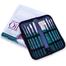 Mont Marte Oil Colour Hog Bristle Brush Set in Wallet 11pcs image
