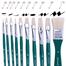 Mont Marte Oil Colour Hog Bristle Brush Set in Wallet 11pcs image