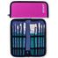 Mont Marte Oil Colour Hog Bristle Brush Set in Wallet 11pcs image