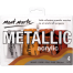Mont Marte Paint Set - Metallic Acrylic Paint 4pc x 50ml image