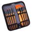 Mont Marte Taklon Brush Set in Wallet 11pce image