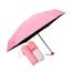 Capsule Umbrella 6 Ribs (Any Colour From Pink, Purple, Sky, Blue, Green, Maroon) image