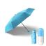 Capsule Umbrella 6 Ribs (Any Colour From Pink, Purple, Sky, Blue, Green, Maroon) image