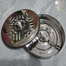 Mosquito Coil Holder Round Steel Mosquito Coil Box With Cover image