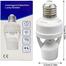 Motion Sensor Bulb Holder Integrated PIR 360 Degrees Intelligent Induction Motion Sensor Lamp Socket image