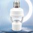 Motion Sensor Bulb Holder Integrated PIR 360 Degrees Intelligent Induction Motion Sensor Lamp Socket image