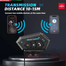 Motorcycle Helmet Communicator Intercom Headset Music Interphone Bluetooth 5.0 Waterproof, Hands-Free, 300m Range, Long Battery Life image
