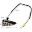 Motorcycle Led Turn Signal Triangle Flush Mount Blinker Flashing Body Indicator Lights image