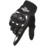 Motorcycle Racing Leather And Fabric Full Finger Gloves Bike Safety For Biker With Screen Touch Function image