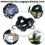 Motorcycle Universal Helmet Bag Box Carrier Elastic Strap With 2 Plastic Hook image