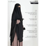 Glam Touch Muhsinat Double Layer Ready Hijab | Black image