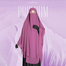 Muhsinat Double Layer Ready Hijab | Light Purple image