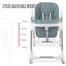 Multi-Functional Babies and Toddlers Folding Portable Height Adjustable High Chair for Feeding/Dining image
