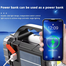 Multi Functional Portable Solar LED Flashlight 25W USB Rechargeable IP44 Waterproof Work image