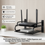 Multi-Layer Metal Router Stand – Cable Organizer and Storage Box for Home And Office image