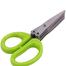Multi Layers Kitchen Scissors - Green image