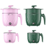Multi -Mini -Electric Rice Cooker Cooking Non-Stick Cooker With Steamer ( Buy 1 Get 1 Silicon Dish Washing Kitchen Hand Gloves FREE) image