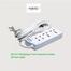 Multi Plug Maxline ML-017 Multiplug 4 Port Extension Socket 20 Feet Cable image