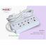 Multi Plug Maxline ML-017 Multiplug 4 Port Extension Socket 10 Feet Cable image