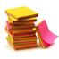 Multi color sticky note (3 x 3 inch)- 100 pcs image