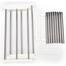 Multi-functional Oven Organizer Rack - White and Silver image