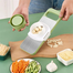 Multifunctional 5 in 1 Vegetable Cutter Adjustable Slicer for Fast and Easy Food Preparation image