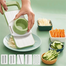 Multifunctional 5 in 1 Vegetable Cutter Adjustable Slicer for Fast and Easy Food Preparation image